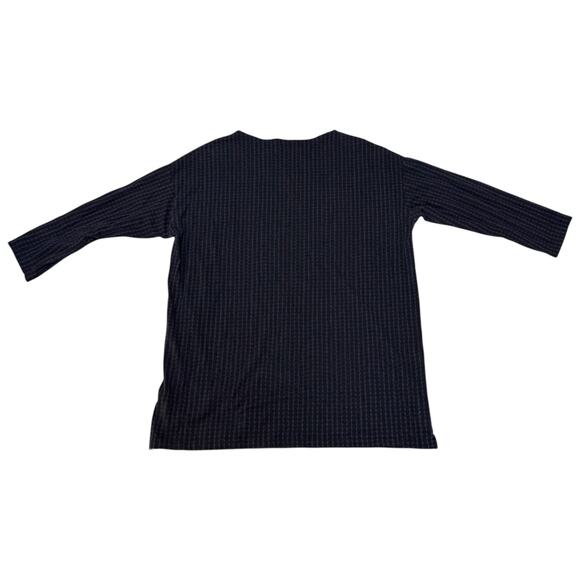 Uniqlo x MARIMEKKO Rasymatto Polka Dots Tunic Top Shirt Blue Black - Size XL - Picture 8 of 10